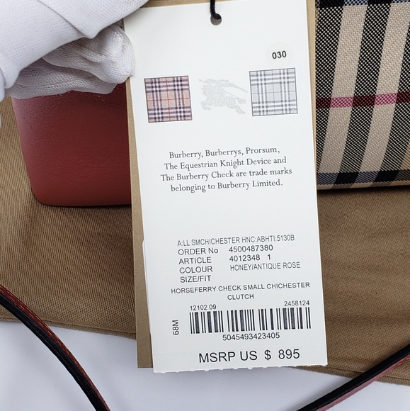 Brand New Burberry Clutch & Crossbody Bag - Picture 5 of 8